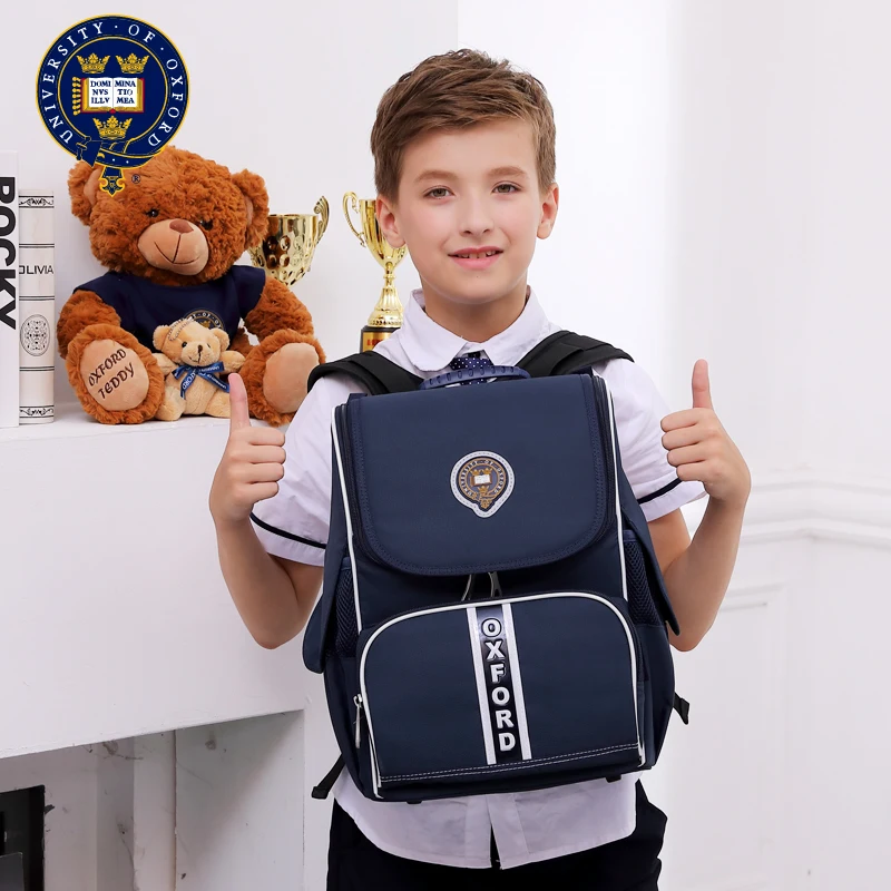 

UNIVERSITY OF OXFORD children/kids element orthopedic school bag Books shoulder backpack portfolio for Boys for grade/class 1-2