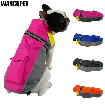 

New Winter Waterproof Dog Jacket Night Reflective with Small Backpack Pet Clothes Warm Dog Clothing For Small Medium Large Dogs