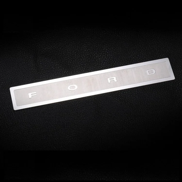 Stainless Steel Metal Decoration Logo For 1/10 Rc Crawler Car Traxxas Ford Bronco Ranger