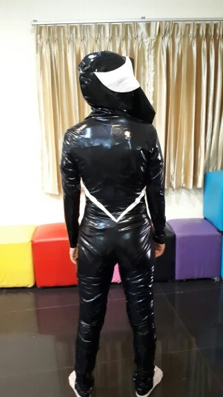 Spiderman Women Costume Black Spider Zentai Suit Sexy Women Halloween Costume 2017 Ladies Hood Venom Spider Jumpsuit (18)