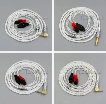 

LN006252 8 cores 99.99% Pure Silver Earphone Cable For Sennheiser HD660s HDxxx HD580 HD650 HD600