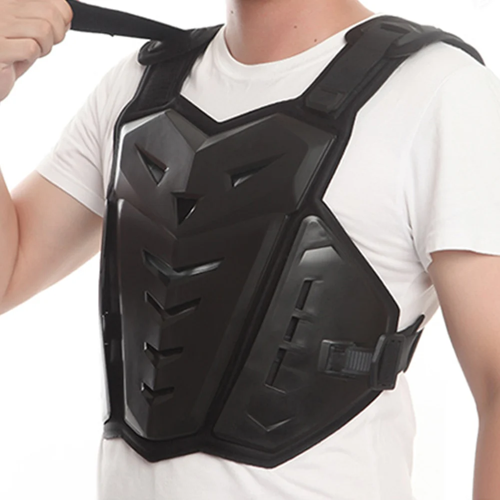 

Back Protector Armor Vest Motorcycle Riding Shock Resistant Practical Accessory Soft Chest Support Gear Reduce Damage Anti Bump