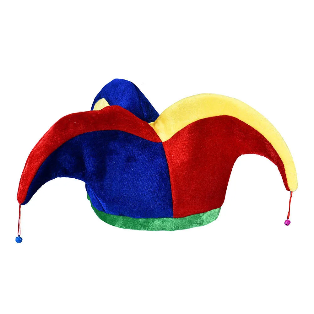 Хэллоуин маскарад украшения клоун для косплея шляпа красный клоун нос клоун шляпа для взрослых детей с Карнавал смешные вечерние Y722
