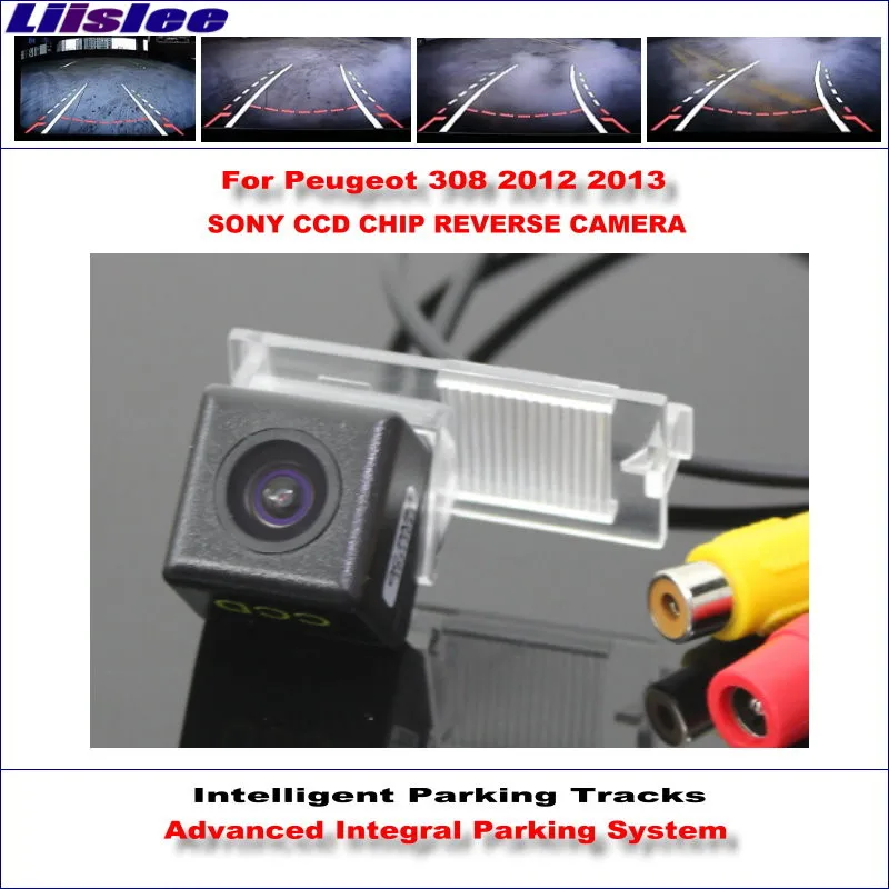 Liislee интеллектуальные парковочные треки задняя камера для Peugeot 308 2012 2013
