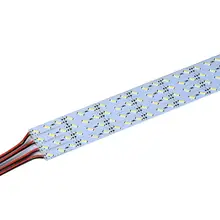 10 шт. супер яркая светодиодная жесткая лента 7020 dc12v 50 см 36led Светодиодная лента из алюминиевого сплава для шкафа