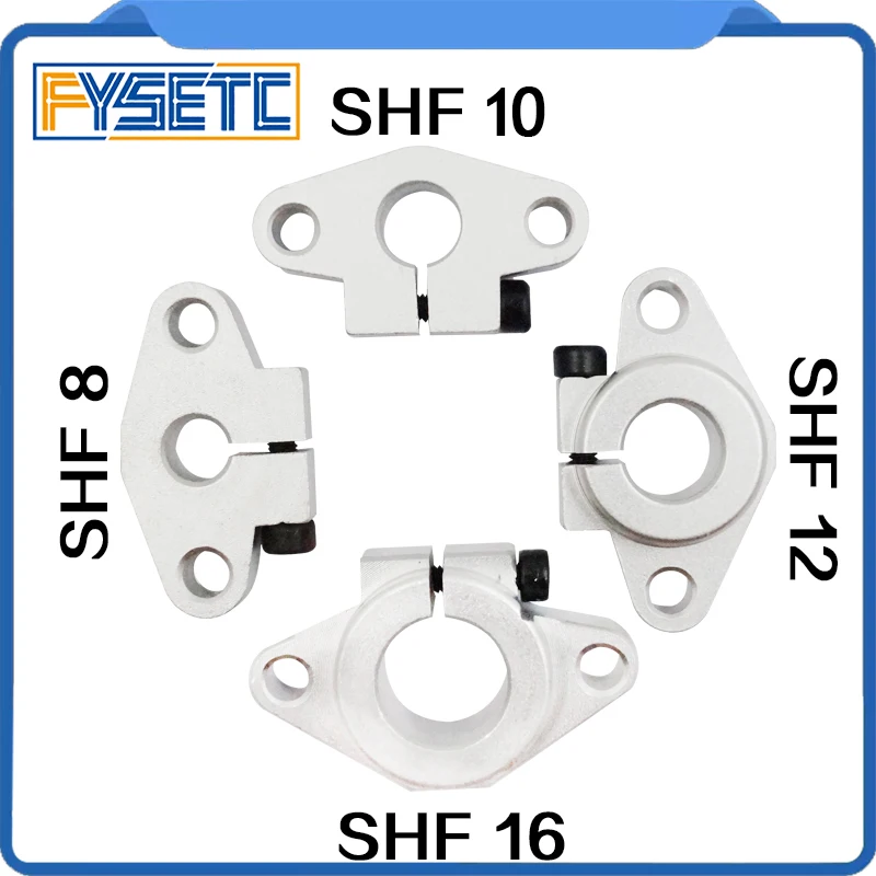 10pcs 3D Printer SHF8 SHF10 SHF12 SHF16 Aluminum Rod Rail Shaft Linear Support CNC Router XYZ Axiz for | Компьютеры и офис