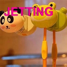 Милый мультфильм животных присоске держатель зубной щетки крючки сантехника набор аксессуаров для ванной комнаты экологически чистые