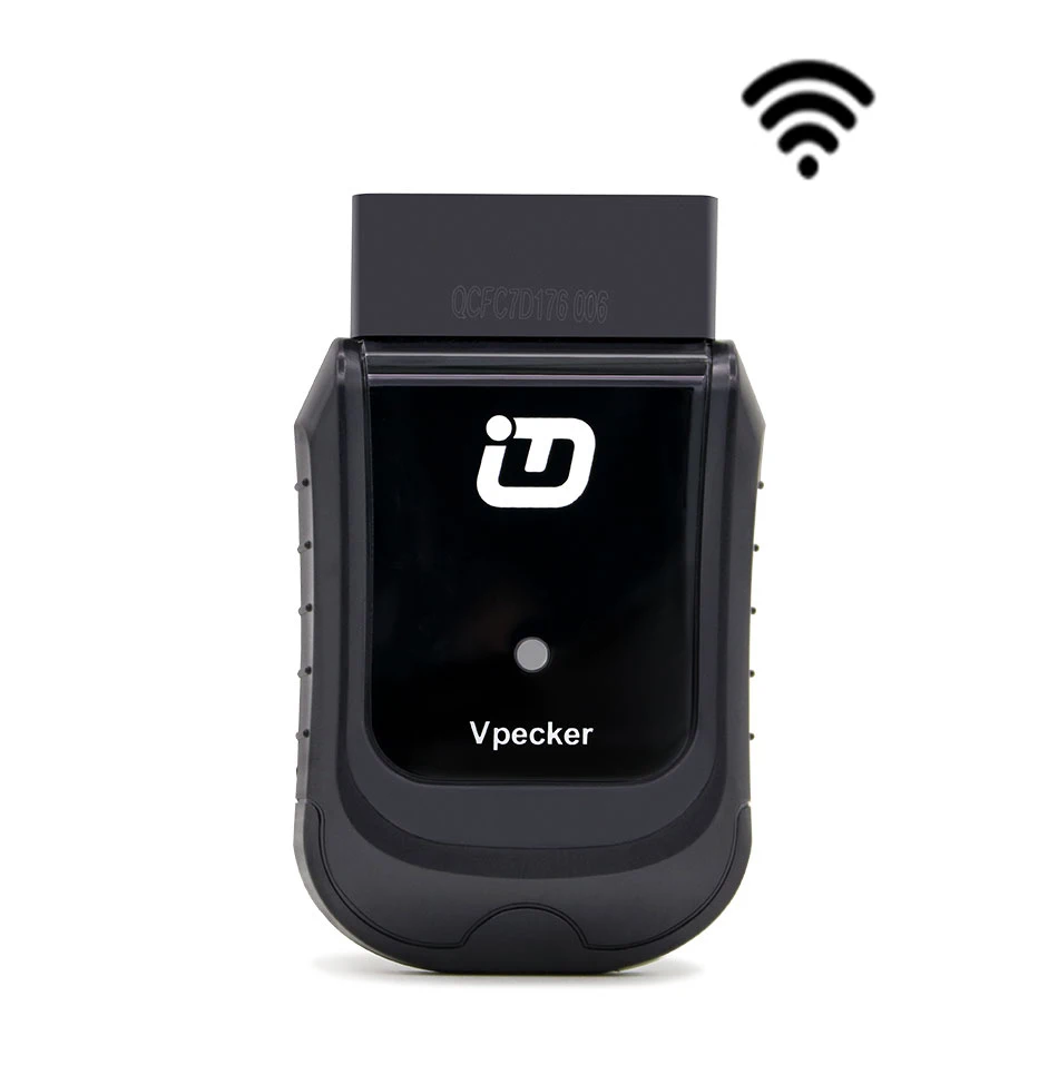Vpecker V10.2 Wifi/Bluetooth OBD2 16-контактный разъем Функция как X431 Idiag obdII Автомобильный сканер кода диагностический инструмент - Цвет: Black Wifi