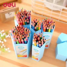 2018 Deli 12 18 24 36 48 Watercolor Color Pencil Set For Professional Drawing Painting Sketch