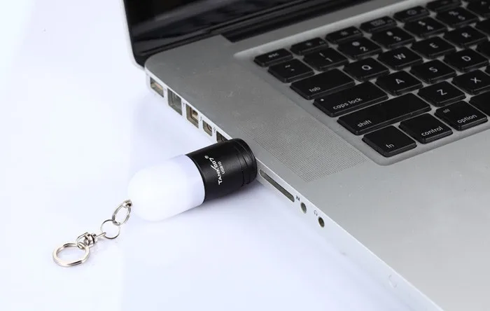 Мини Cree XP-E светодиодный вспышка светильник tank007 брелок USB10 светодиодный черный светильник литий-ионный аккумулятор фонарь
