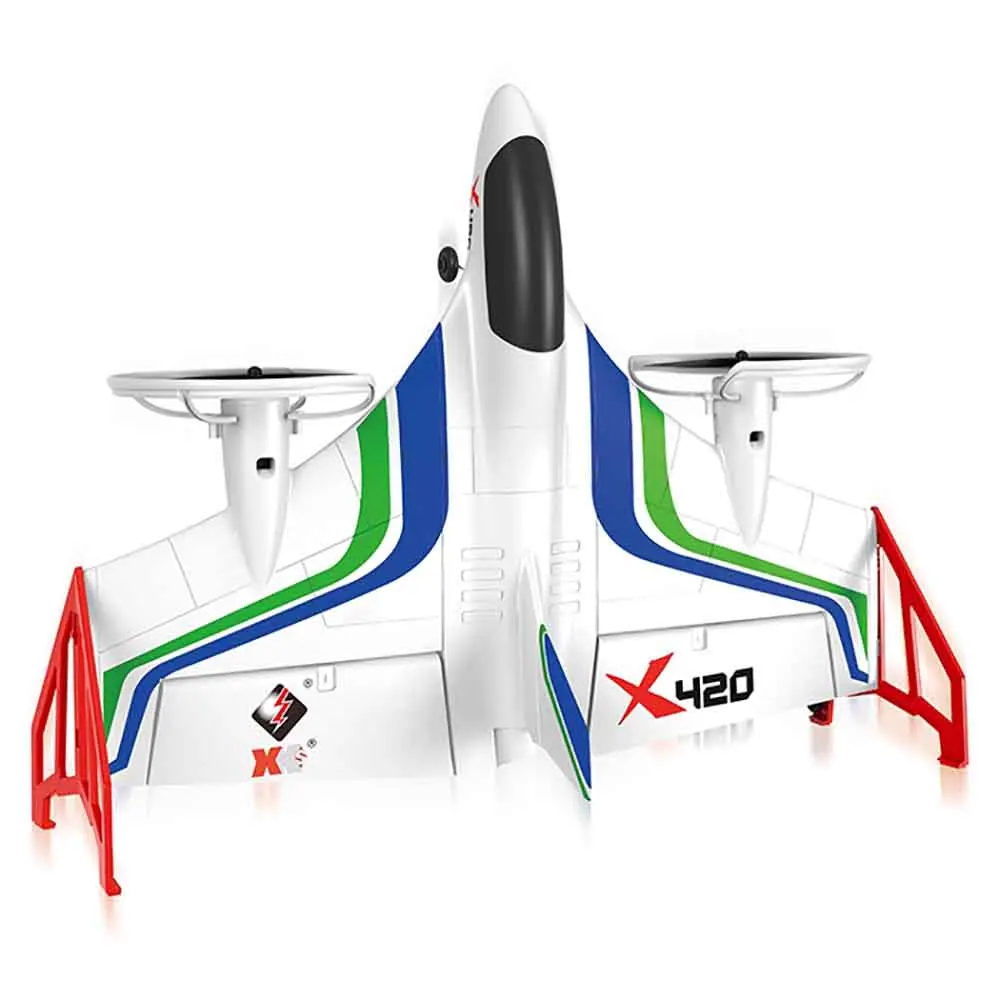 Новый Wltoys XK X420 RC самолет 2 4 г 3D/6 6CH 420 мм взлет посадка EPP аэробный пульт