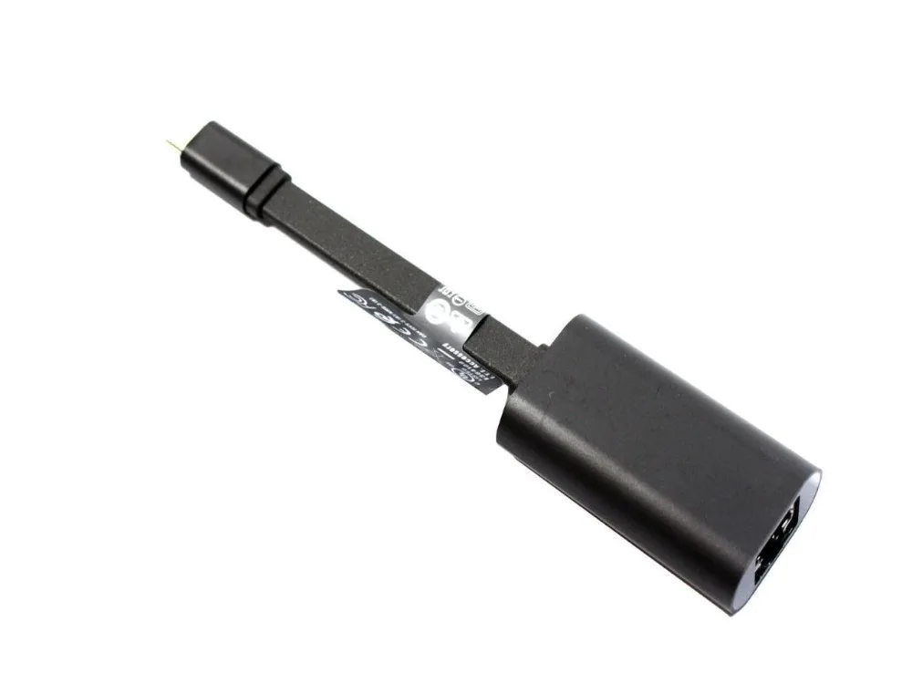 USB C to Ethernet RJ45 Lan Adapter for MacBook for ChromeBook Dell Windows 7/8/10 Laptop DBQBCB064 096NP5 Type C