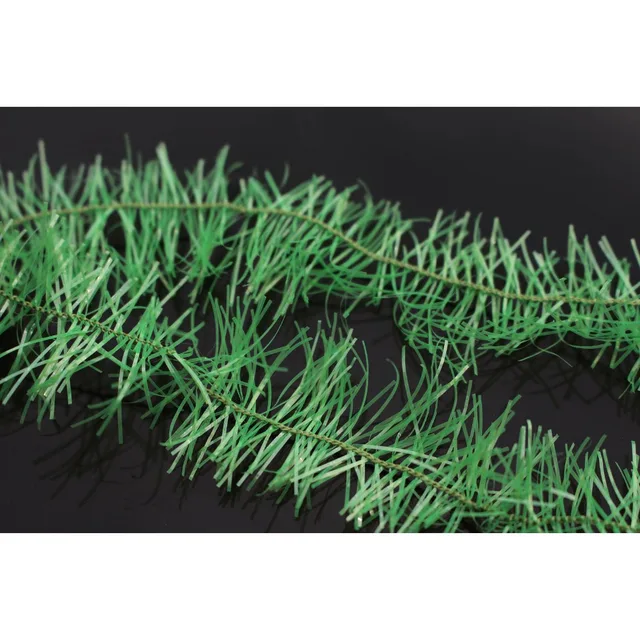 Tigofly 2 Cards 4m Green Super Long 18mm Width Tinsel Chenille Grass Seaweed Crystal Flash Line Fly Tying Materials