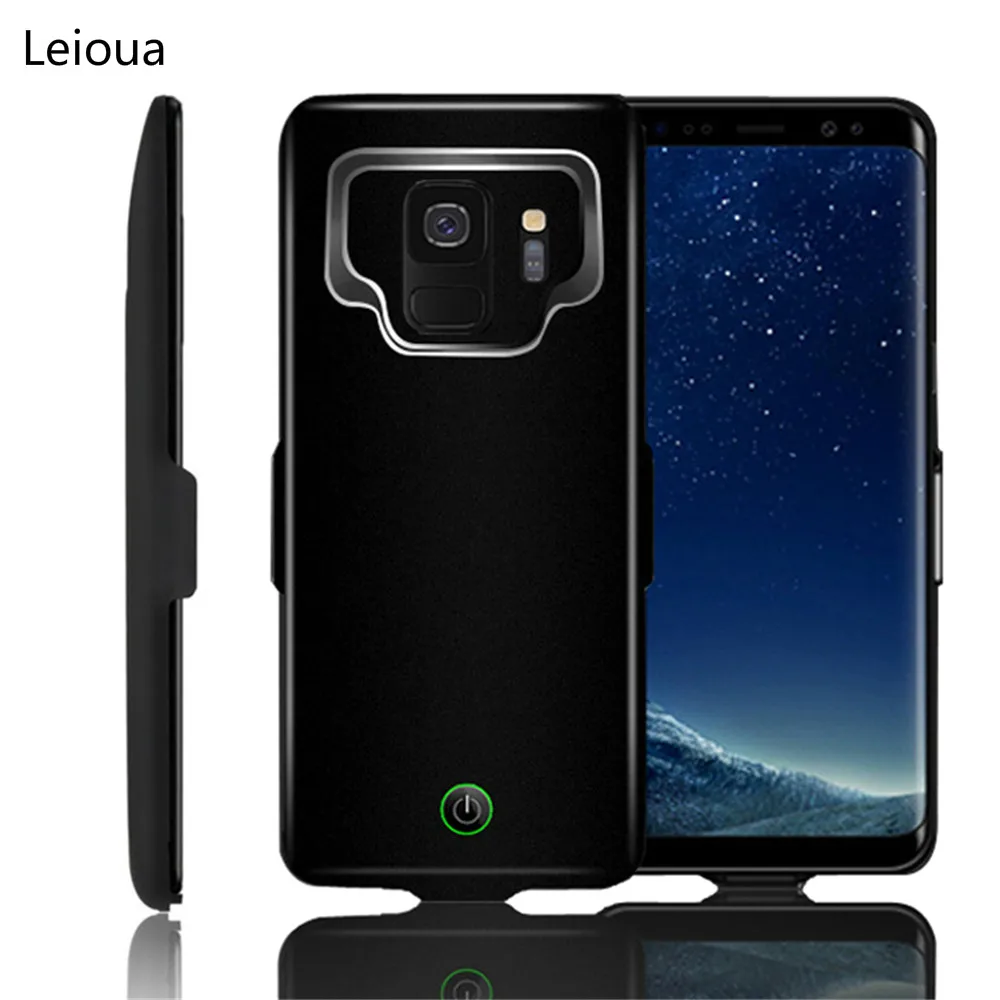 Чехол аккумулятор Leioua для Samsung Galaxy S9 S8 A8 чехол с зарядным устройством 7000 мАч