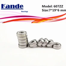 Kande Lager 607 ABEC-1 607ZZ ABEC-3 607ZZ ABEC-5 P5 607 ZZ Miniatur Kugellager 7x19x 6mm 607 ZZ