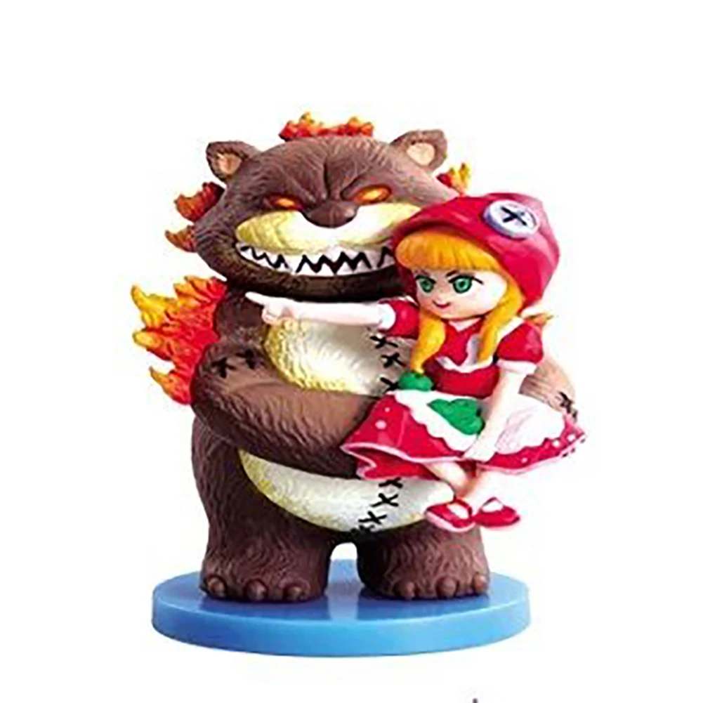 Экшн фигурки ELBCOS 2rd Maven из струн игрушка Lulu Annie Lee Sin Ezreal 8 см/3 дюйма Модель