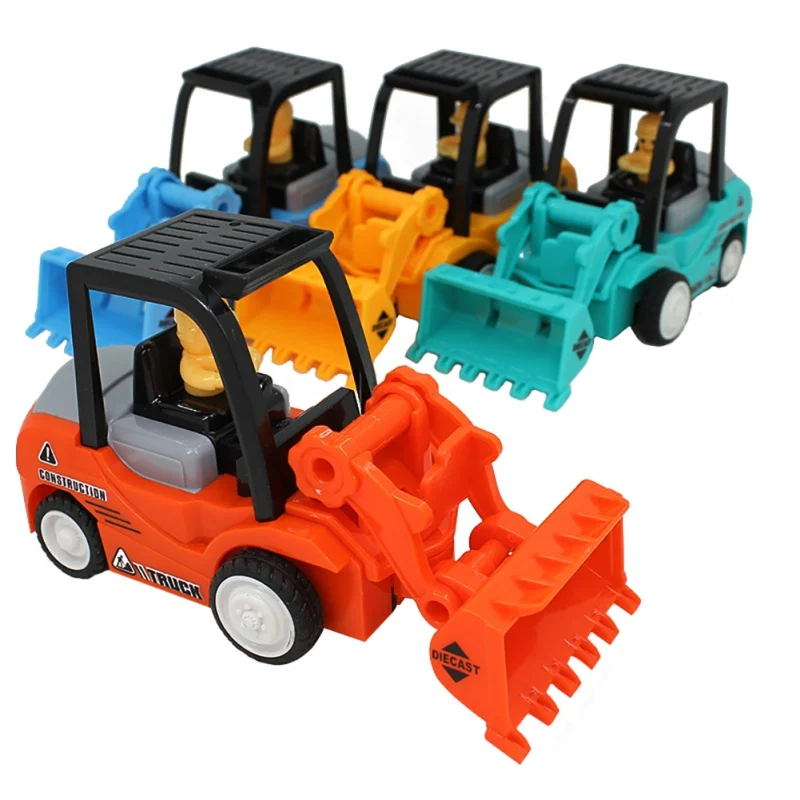 1 шт./компл. мини Инженерная модель автомобиля трактор игрушка самосвал игрушечная классическая модель автомобилей Мини-подарок для