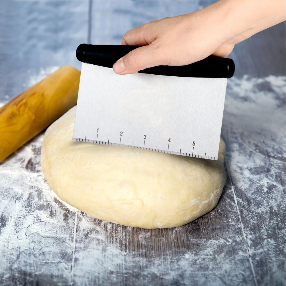 PAS Kitchen Dough Cutter Scraper Dough Knife Divider Flour Pastry Cake