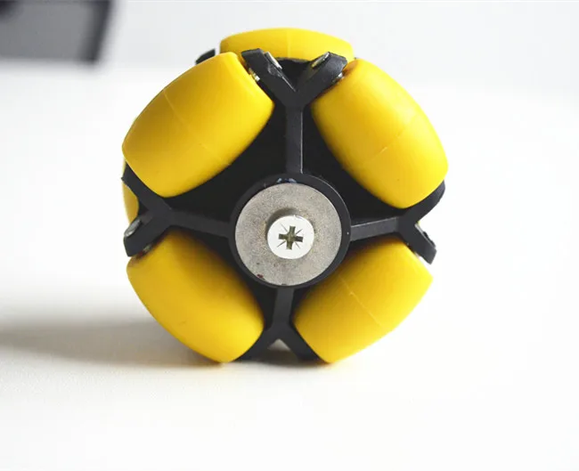 70 мм всенаправленные колеса 70 мм w/муфта 5 мм отверстие для игрушечного автомобиля и колеса Робота