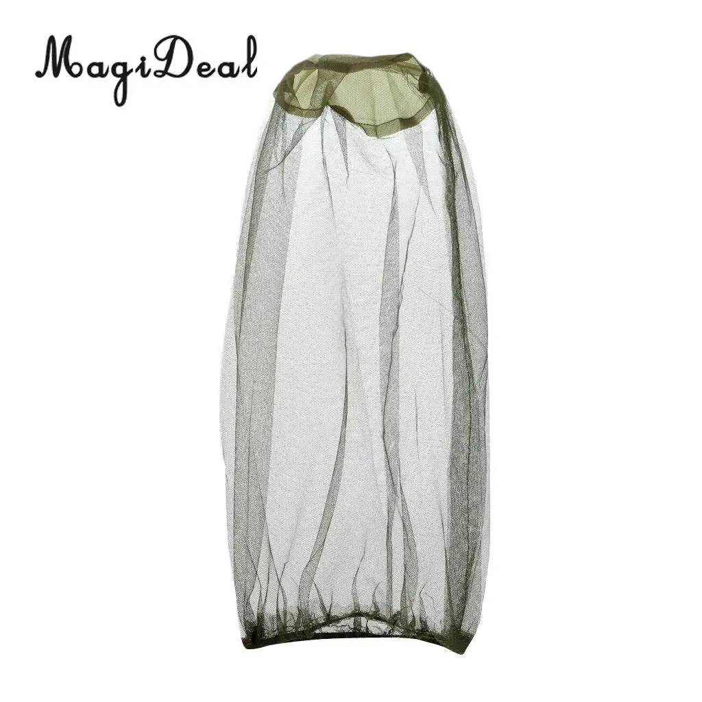 MagiDeal Fishing Anti-mosquito Bee Bug Insect Head Net Mesh Mask Hat Beekeeper Cover for Fishing Kayaking Camping Hiking Access