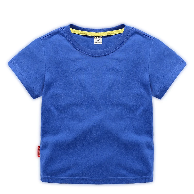 

girls cute cotton tshirt summer loose t-shirt for toddler boys fashion short sleeve tops children clothing kids clothes