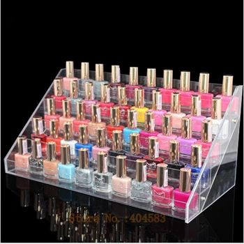 

5 tiers acrylic detachable nail polish stand, cosmetic product display stands
