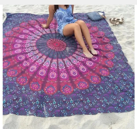 

Mandala tapestry boho 3D Printed beach towel wall hanging carpet India yoga mat datura Bohemia exotic wall cover bedspread tapiz