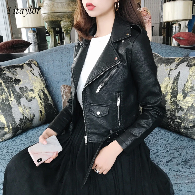 YYear Women Biker Moto Faux Leather Outwear Oblique Zipper Jackets Coats Wine red XL