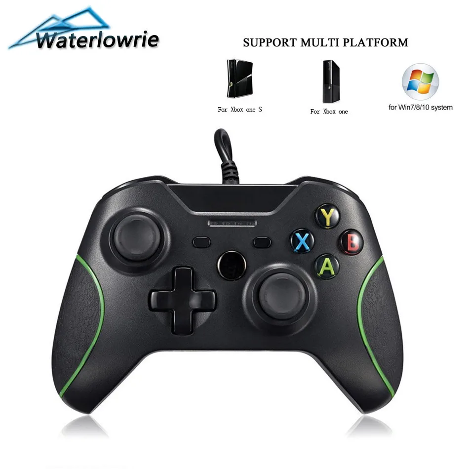 Waterlowrie Для XboxOne игровой контроллер для microsoft Xbox One/S/X геймпад Controle Slim PC оконные рамы
