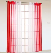 New Tulle font b Curtains b font 3d Printed font b Window b font Drapes Blinds