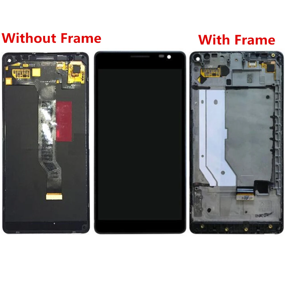 

For Microsoft Lumia 950 XL 950XL LCD LCD Screen and Digitizer Assembly With Front Frame Replacement!!(Black)