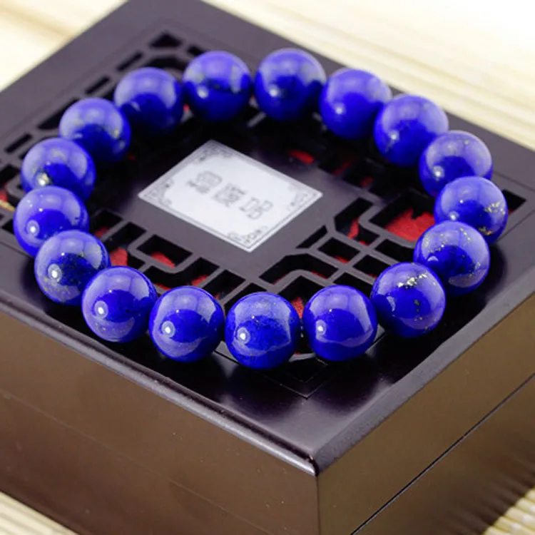 

Trecsure lapis lazuli bracelet natural oil apotropaic glossy
