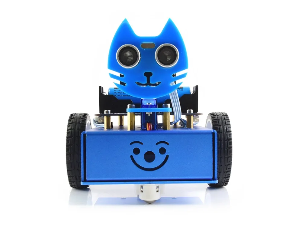 Набор для сборки робота Waveshare KitiBot starter 2WD BBC micro:bit smart car обучения программированию