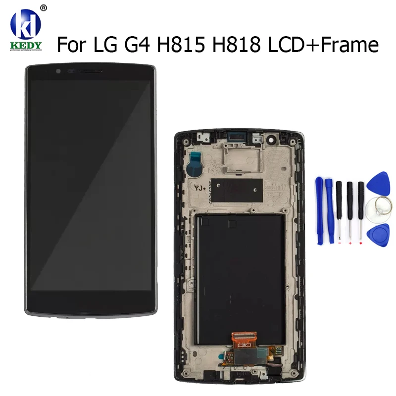 for lg g4 h815 h810 h811 lte h818p h818 4g dual sim lcd display with lg g4 screen size