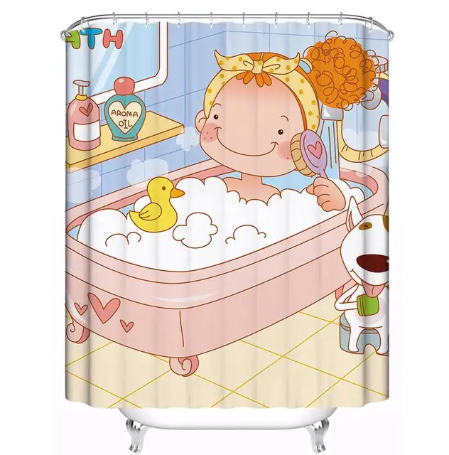 Buy IBANO Cartoon Cute Pattern Customize Shower