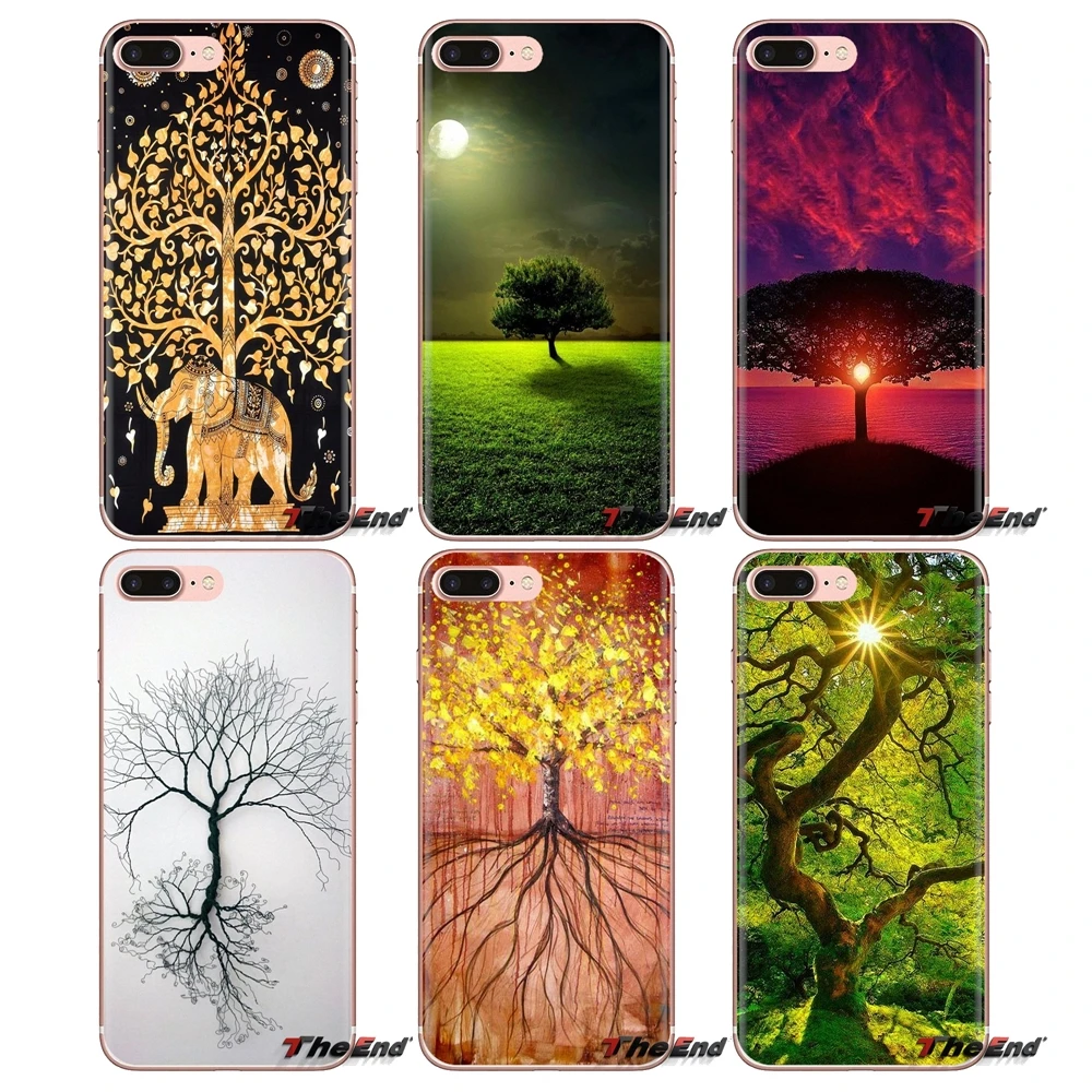 Прозрачный чехол из ТПУ для Huawei Mate Honor 4C 5C 5X 6X 7 7A 7C 8 9 10 8C 8X 20 Lite Pro Natural world The Tree of Life