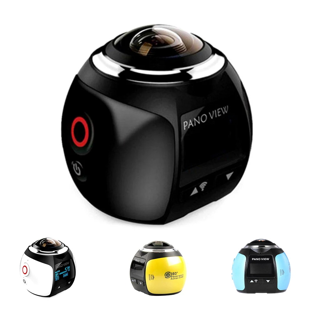 

Ultra HD 4K 360 Panoramic Camera Wifi 2448*2448 Action Camera Portable Camcorder Waterproof Sport Driving VR Sport Camera