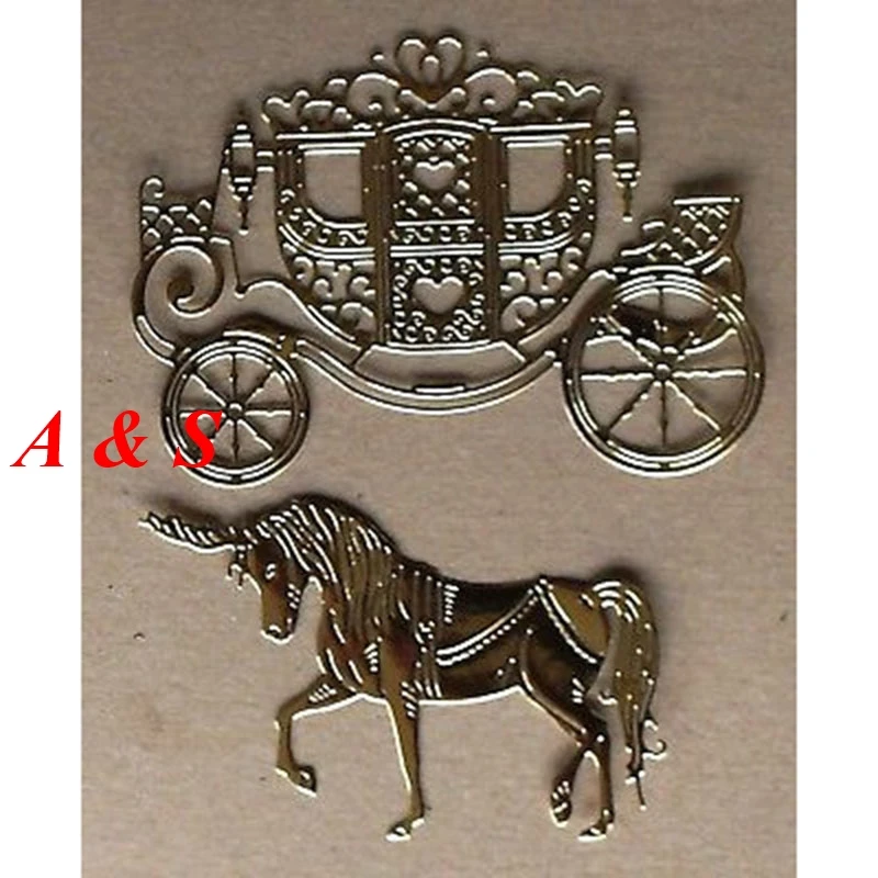 

M49 Horse Designs Metal Cutting Dies Stencils Scrapbooking/Photo Album DIY Embossing Decorative Accessories