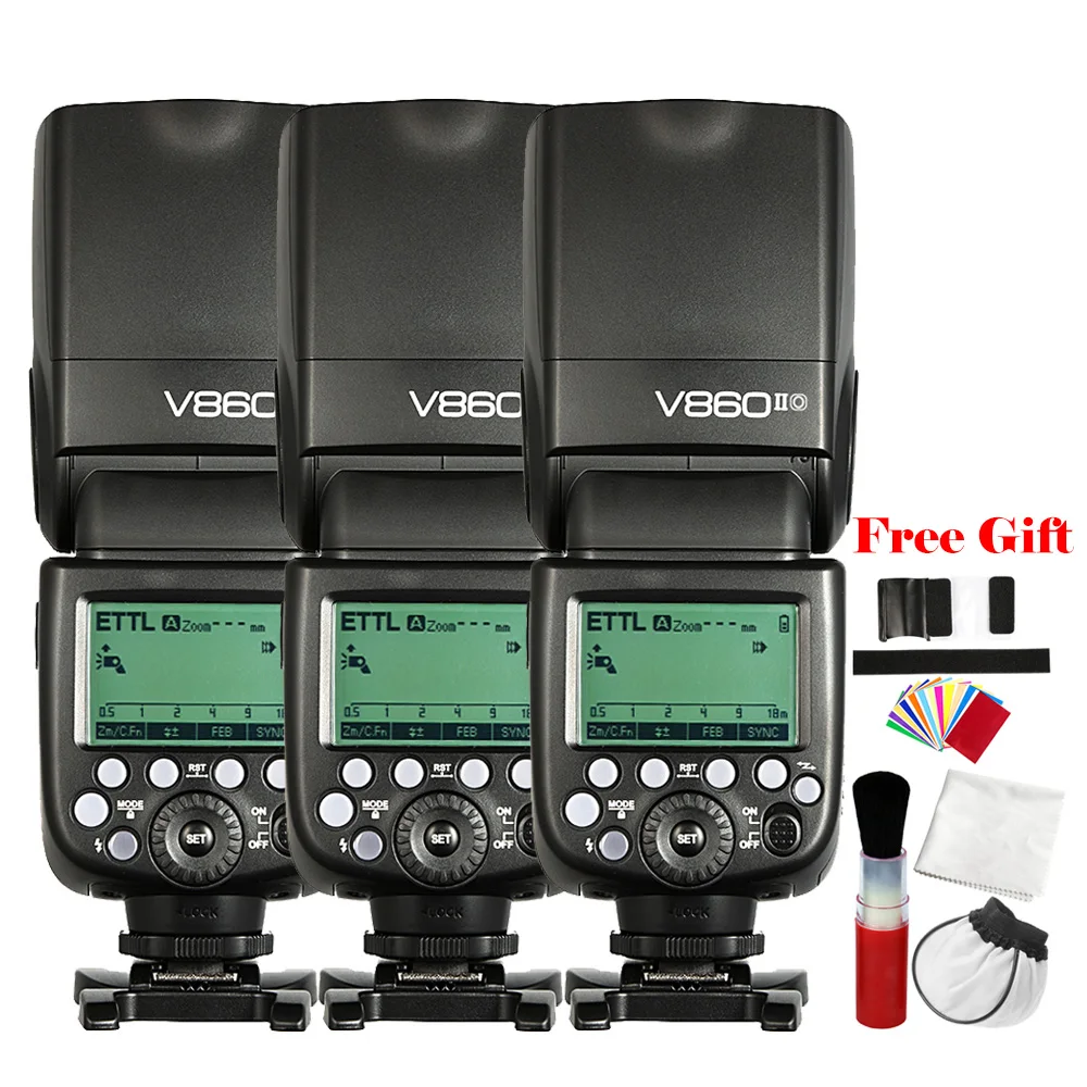 Godox V860II V860II O 2.4G TTL HSS Camera Flash Speedlite For Olympus