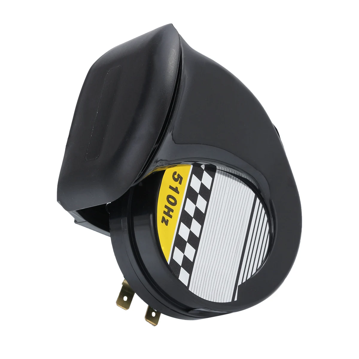 Universal 12V DC Waterproof Snail Air Motorcycle Horn Siren Loud 130dB for Truck Motorbike red gold blue silver black
