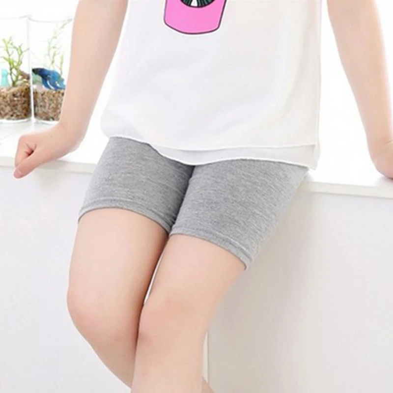 

Kids Baby Girl Soft Modal Short Pants Leggings Summer Stretch Safety Shorts 2-6Y