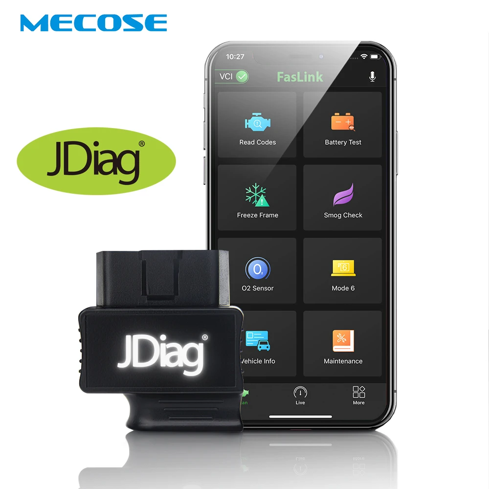 

JDiag Faslink M2 Bluetooth 4.0 Bluedriver OBD2 Automotive Code Reader PK EasyDiag iDiag Blue Driver OBDII Car Diagnostic Tool