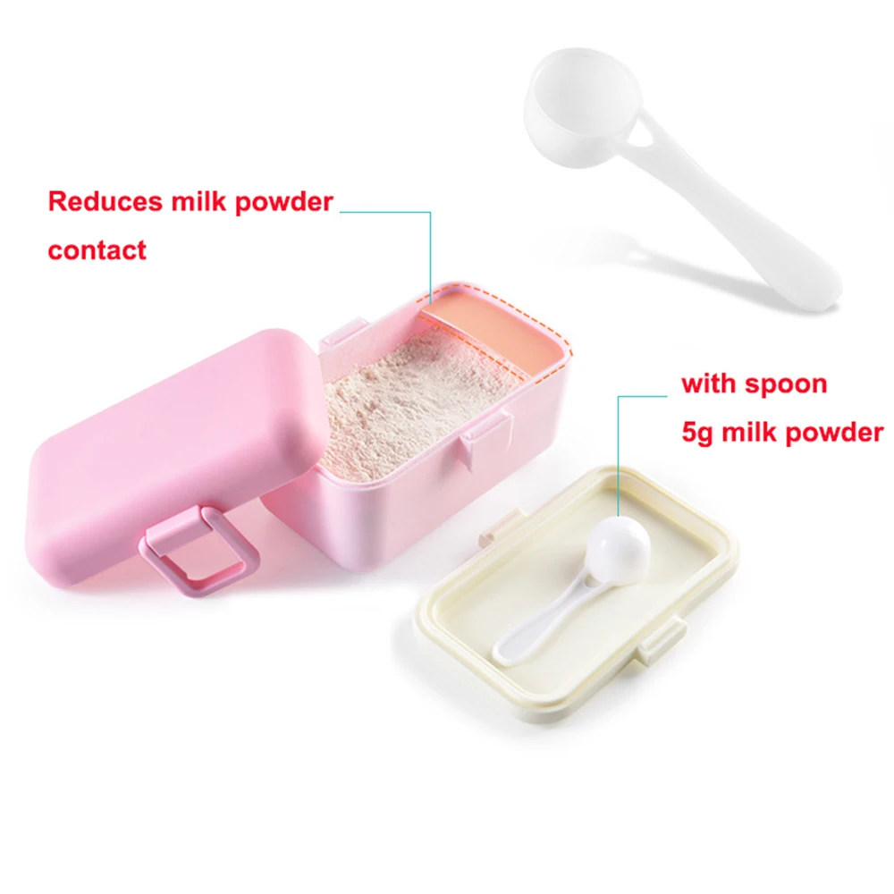 Baby Milk Powder Container Portable Formula Food Storage Dispenser Box