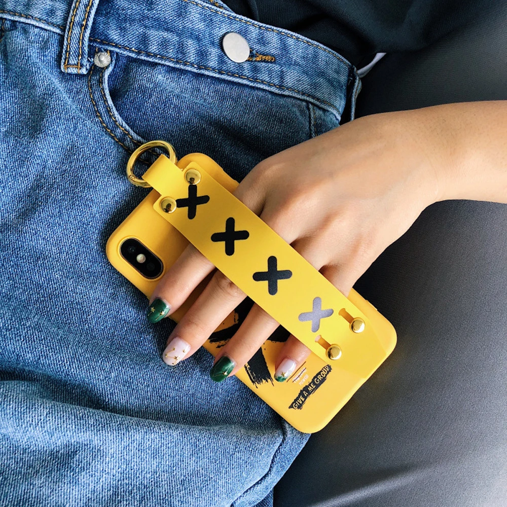 Wrist-Band-Phone-Cases-For-iPhone-7-Plus-8-8Plus-6-6s-Plus-X-Shockproof-Silicone-Soft-Finger-Ring-Holder-Fitted-Back-Covers-SH45- (12)