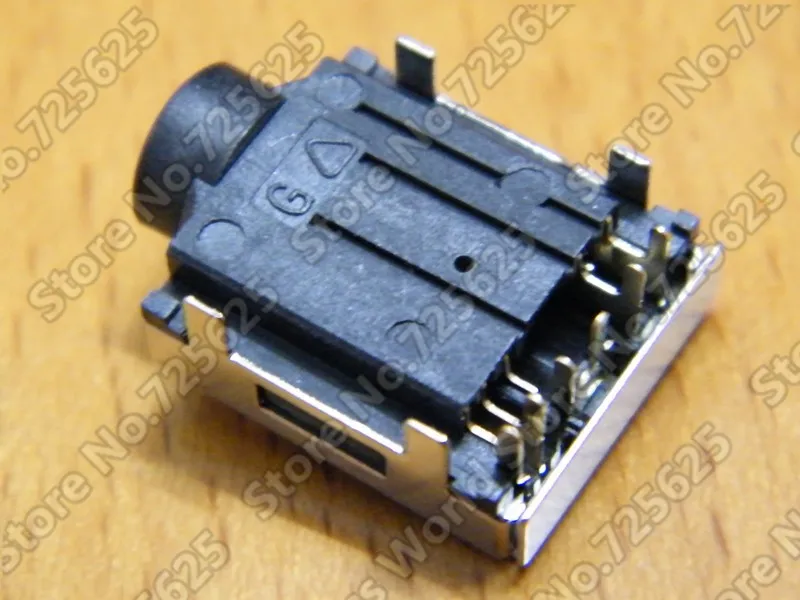 Laptop Audio Jack headphone jack for Dell mini 10 1012 1018 etc Notebook connector 3 5mm Free Shipping 10 PCS