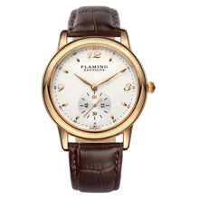 FLAMING Superstar series Miyota Quartz movement Watches Men Gifts