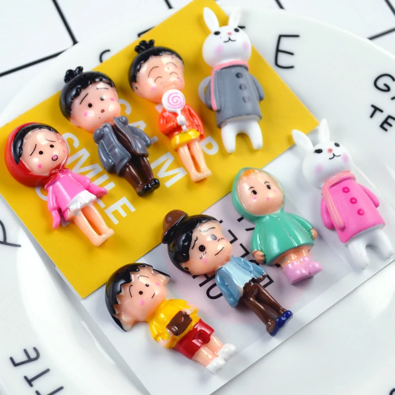 

Half-face doll Charms for Slime Filler Stress Relief DIY Polymer Addition Slime Accessories Toy Lizun Model Tool for Kids Toys E