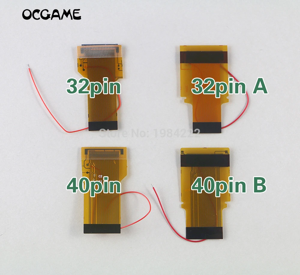 OCGAME высококачественный 32Pin 40 Pin 30PINA & 40PIN B для ленточного кабеля GBA AGS 101 адаптер