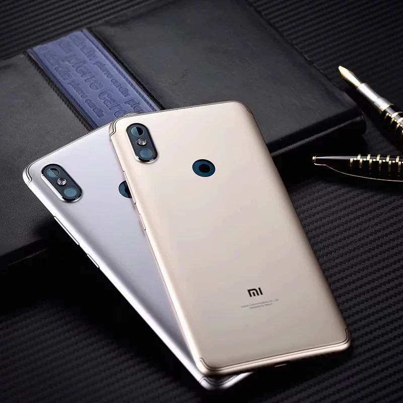 

Original Housing For Xiaomi Redmi S2 Plastic Battery Back Cover Replacement Parts Case With Lens Buttons