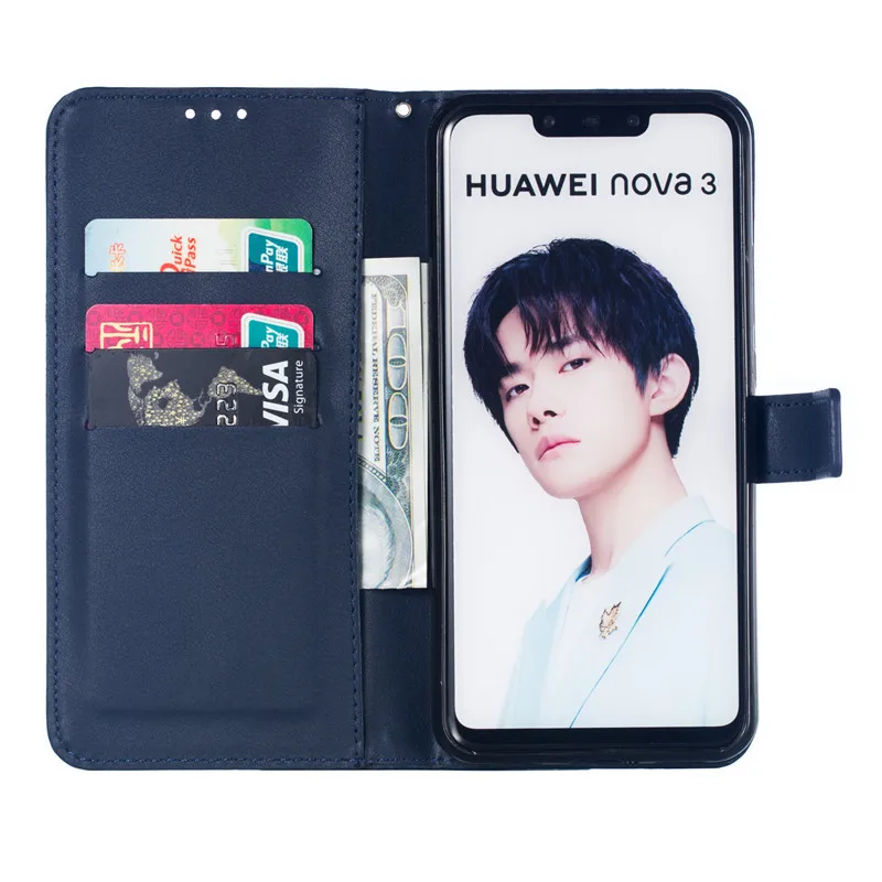 Flip Case For Huawei P Smart Plus 6.3 inch Case For Huawei Nova 3i Cover Wallet Leather Case Fundas For P Smart Plus Nova 3i  (11)